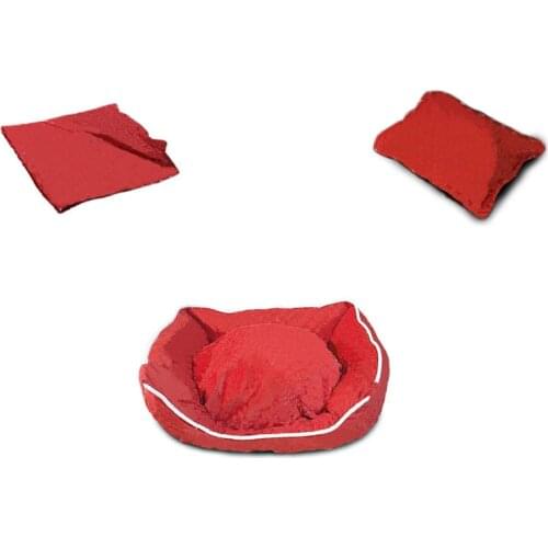 Fashion Printed Dog Bed Warm Autumn And Winter Dog Kennel Designer Pet Bed Sofa Dog Beds Luxury Sofa Bed Pet Accessories PB001