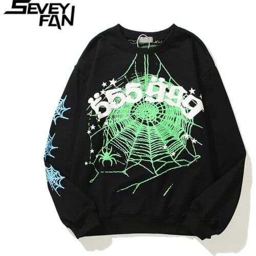 SEVEYFAN 2021 Mens Sweatshirt Round Neck Pullover Couple Fashion Personality Long Sleeve T-shirt