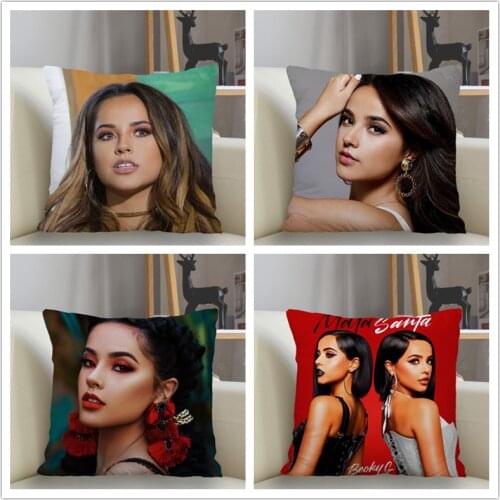 Musife New Custom Becky G Pillowcase Sofa Decorative Cushion Cover Pillowcase Home Decor Drop Shipping Wholesale