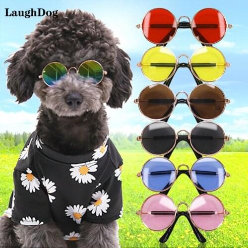 Eye-wear Dog Pet Sunglasses Puppy Products Decorations Lenses Photos Props Accessories Gadgets Goods For Animals For Dogs Cats