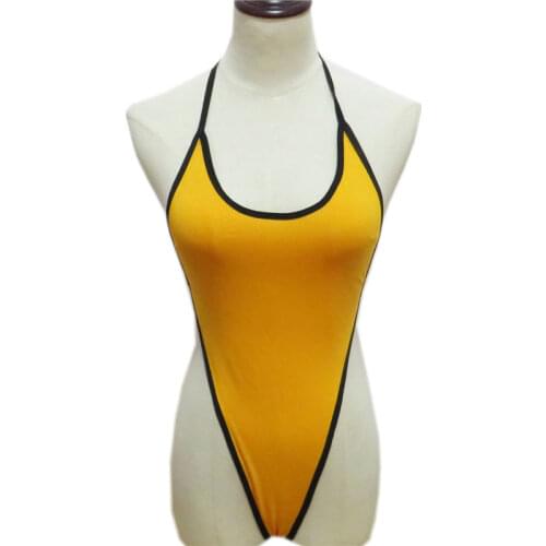 Sexy bikini swimwear women swimsuit one piece biquini bikinis Candy colors Edging Halter Cover belly Lace adjustable thongs spa