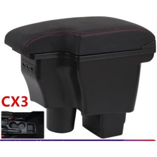 For Mazda CX-3 CX 3 CX3 armrest box USB charging interface