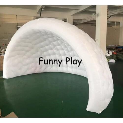 3.5m portable inflatable luna dome tent,igloo tentage,trade show pod booth for personal concert and car cover