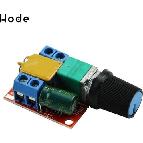 Electrical Motor Speed Controller Module 3-35V PWM 90W DC Motor Speed Control Regulator Adjustable Switch LED Fan Dimmer
