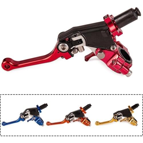 Motorcycle Clutch Grip Aluminum Alloy CNC Labor-Saving Anti-Fall Folding Suitable For CRF YZF BOSUER M2 M4 M5 M6 KAYO K6 T6 KEWS