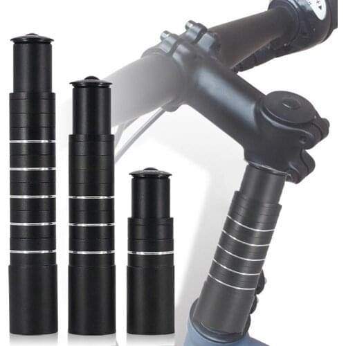 Aluminum Alloy Handlebar Stem 115/180/210mm MTB Bike Stem Rise Up Handlebar Bicycle Riser Adapter Extender Bicycle Repair Parts