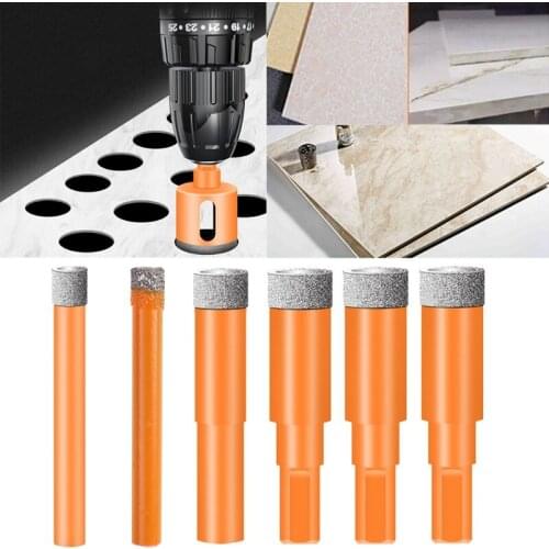 M0XC Tile Drill Bit 6-16 mm Diamond Drill Bits for Concrete/ Tile/Ceramic/ Glass All-Purpose Drilling Hand Tools