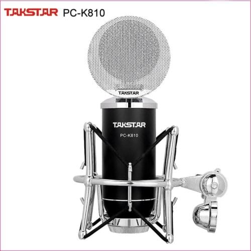 Takstar PC-K810/PC K810 Professional microphone For Professional recording studios stage performances Instruments recording