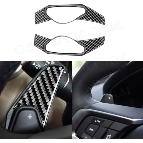 Carbon Fiber Auto Car Decoration Air condition panel Stickers LHD and RHD For Jaguar F-PACE 2016 2017 2018 2019