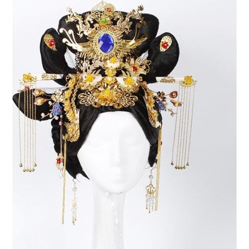 Beautiful empress hair products movie TV play studio photography antique cosplay for women halloween party headwear fairy hair