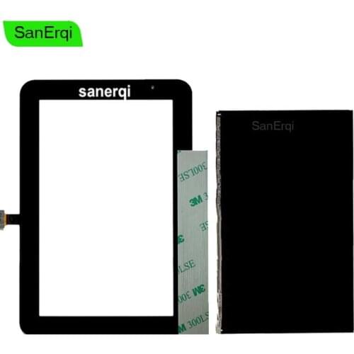 SanErqi LCD Display Monitor Panel + Touch Screen Sensor Panel Glass Digitizer For Samsung Galaxy Tab 2 7" P3110 P3100
