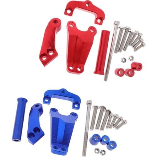Aluminum CNC Steering Damper Stabillizer Bracket for Kawasaki ER6N