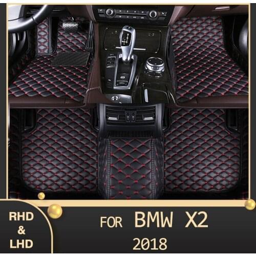 MIDOON Car floor mats for BMW X2 F39 2018 Custom auto foot Pads automobile carpet cover