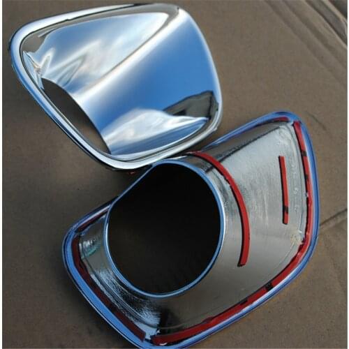 Car Front Fog Light Decorative Cover Trim Sticker for Jeep Grand Cherokee 2011-2013 Stylish Car Accessories Interior Decoration