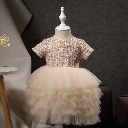 Baby girl clothes Clothing Princess Baptismal Girls dress Kids Dresses for Girls infant Birthday Party Carnival ball gown