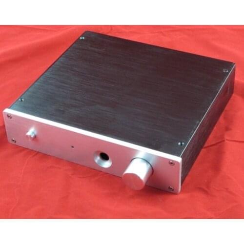 Case 220*45*189mm 2204E Full aluminum Power amplifier chassis/AMP case Enclosure / headphone AMP box PSU box