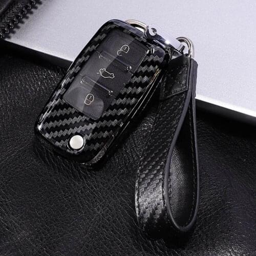 Car key Case cover for volkswagen polo passat b5 golf 4 5 6 jetta mk tiguan Gol CrossFox Plus Eos Scirocco Beet auto accessories