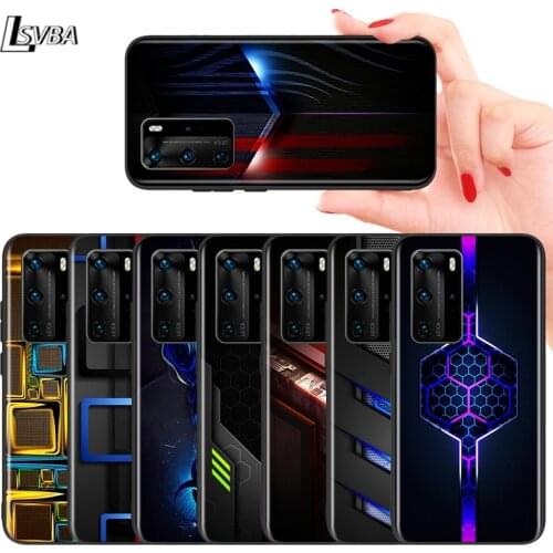 Araba Karbon Fiber For Huawei Mate 10 20 X 5G 30 40 RS Porsche Lite P Smart S Z Pro Plus Phone Case
