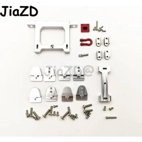 Four/Six Wheels Military Command Truck Metal Upgrade part Chassis Fittings for 1:16 WPL B-36 B-14 B-24 B-16 C-14 Q60 64 RC Car