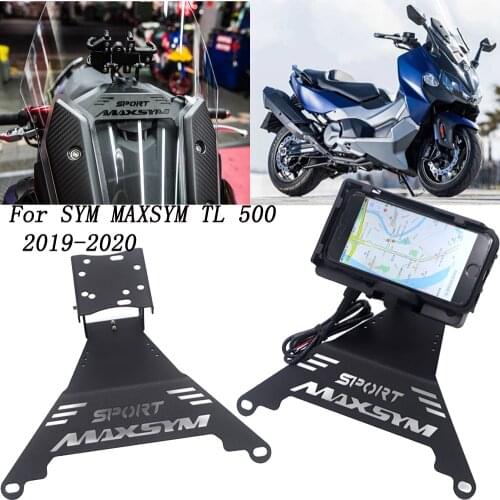 Motorcycle mobile phone navigation bracket board For SYM MAXSYM TL 500 TL500 2020 Motorcycle Accessories