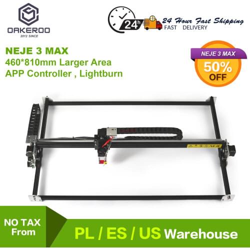 2021 NEJE Master 2S Max 40W 460 x 810mm APP Bluetooth Control Laser Engraving Machine, Lightburn Laser Engraver Cutter