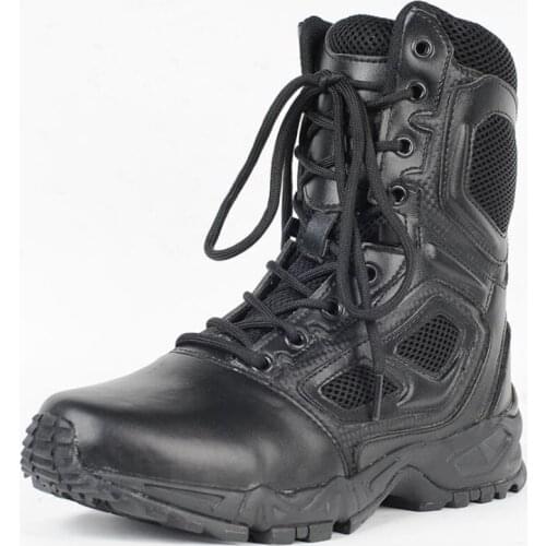 Men Military Tactical Combat Boots Waterproof Breathable Light Outdoor Sports Training Climbing Hiking Trekking Desert Shoes