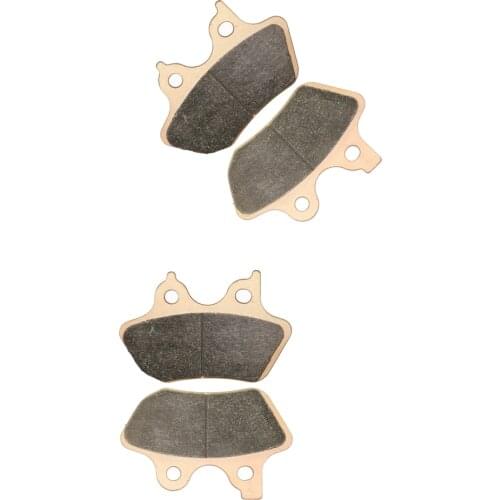Brake Pads Set for HARLEY FXDCI 1450 Dyna Super Glide Custom 2005 2006 2007 2008 2009 2010 2011 2012 2013 2014 2015 Front Rear