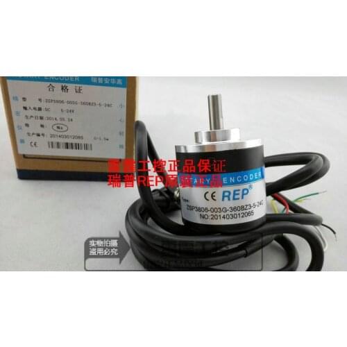 New Original Rip incremental encoder ZSP3806-003G-360BZ3-5-24C NPN output DC5-24V