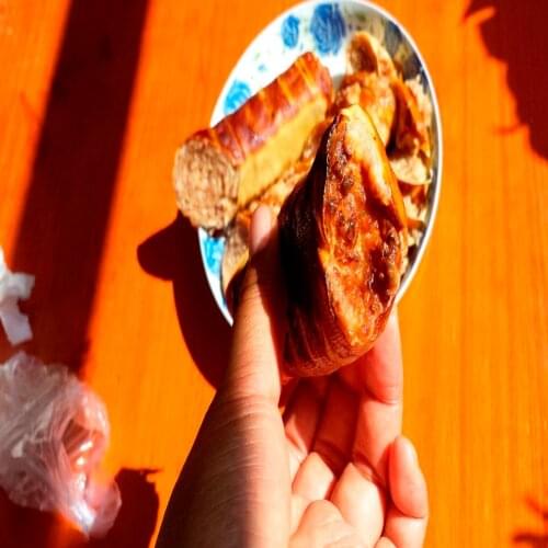 10 Pcs/Lot Casing Sheet Size :55X 55Cm Hot Dog Casings for Sausage Salami Shell for Sausage Maker Machine Inedible Casings