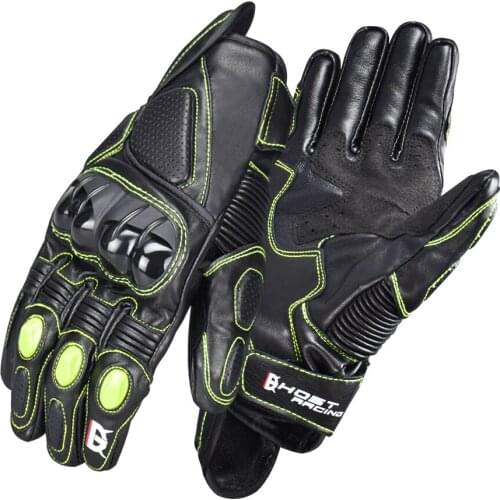 Motorcycle Riding Mens PU Gloves Anti-fall Breathable Off-road Racing Must-have Equipment