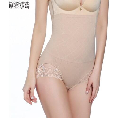 Postpartum Belly Band Body Sculpting Lace High Waist Underwear Pregnant Women Shapewear Reducers Fajas Posparto Ho Cesaria