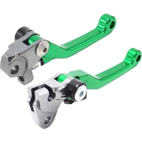 Motorcycle CNC Pivot Foldable Clutch Brake Lever For KAWASAKI KX250F KXF250 13 2014 2015 2016 2017 2018 KX450F KXF450 2013-2018