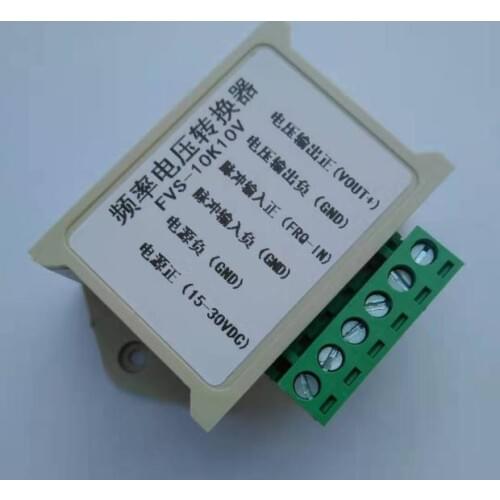 Frequency Conversion Voltage Converter 0-10V / 5V F / V Digital to Analog Converter Interface PLC