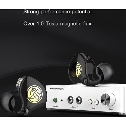 TFZ LIVE 1New Arrivals Wired In Ear Detachable 3.5mm Cable Monitor Running Sport earphones 11.4MM + 2DD Graphene Unit with mic