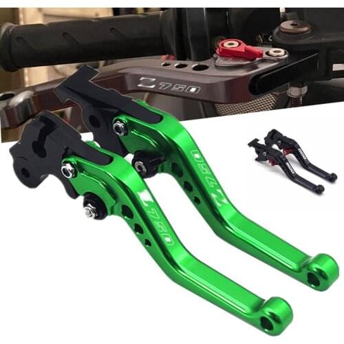 For Kawasaki Z750 z750 Z 750 2007 2008 2009 2010 2011 2012 Adjustable Short Brake Clutch Levers With LOGO Motorcycle Accessories