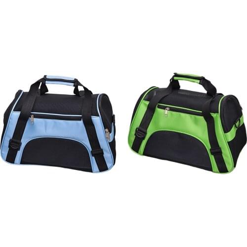 Folding Pet Dog Cat Carrier Small Animal Puppy Mesh Backpack Bag Heavy-duty