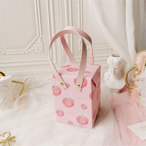 Wedding gifts for guests Cake box Packaging bag Box for a gift Treat children birthday packaging bags for business mothers par