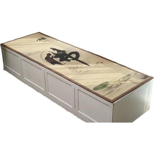 Tatami Window Mat Sill Pad Bay Window Blanket Japanese Style Bamboo Carpet Rug Home Living Room Bedroom Balconies Mat Rectangle