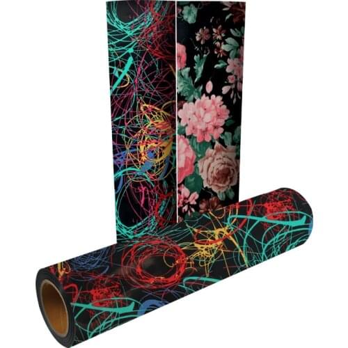 3D pattern vinyl Heat transfer vinyl Iron On transfer HTV for clothes vinyl rolls heat press decor film easy to cut weed vinyl