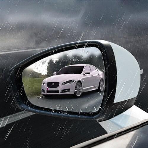 Car glass anti-fog and rain-proof film Car rearview mirror sticker modification For Audi BMW Mercedes-Benz stickers accessories