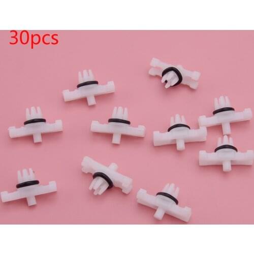 CITALL 51134501967 51138204858 30pcs Roof Ledge Rain Gutter Moulding Trim Fastener Clip Fit For BMW 3 Series E46 1998 1999-2014