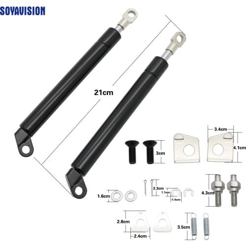 1 Pair Spring Steel Tailgate Slow Down & Easy Up Strut Set For FORD RANGER T6 Year 2012 2013 2014 2015 2016 Car Accessory