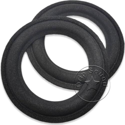 2pcs 2.5" inch 69mm Speaker Foam Edge Subwoofer Woofer Surround Circle Repair Parts #2