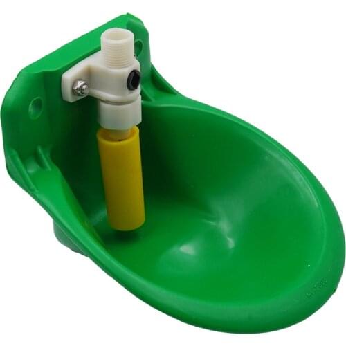 5 sets Cattle Horse Swine Dog Animal drinkers Sheep Automatic water bowl 18cm Farm animal feeders Cattle and sheep equipment