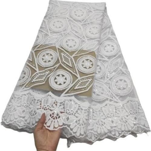 African White Sequin Organza Lace Fabric 2021 Pink High Quality Lace French Tulle Lace Fabric Nigerian Lace Fabrics For Wedding