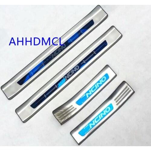 Car Welcome Pedal Threshold Strip Door Sill Strip For Hyundai Encino 2018 2019 2020