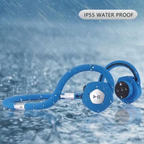 Bluetooth 5.0 BN702 Wireless Headphones Bone Conduction Earphone with Microphone Handsfree Headsets Outdoor Sport Headset