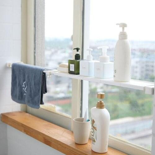 Home Closet Organizer Storage Shelf Adjustable Storage Shelf Closet Organizer Space Saving Wall Mounted Kitchen Storage Rack