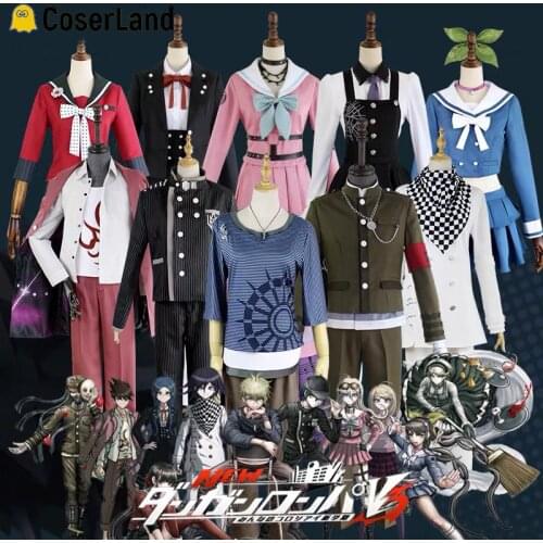 Danganronpa V3 Cosplay Costumes Killing Harmony Akamatsu Kaede Kaito Momota Iruma Miu Toujou Kirumi Ouma Uniform Halloween Suit
