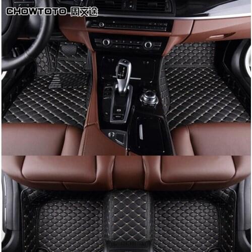 CHOWTOTOCustom Floor Mats For Renault Koleos Scenic Fluence/Laguna/Megane II/Latitude/Vel Satis/KADJAR/Captur Waterproof Carpets
